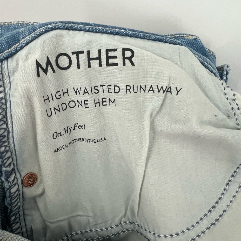 Mother denim  Runaway undone hem flare jeans - Picture 10 of 12